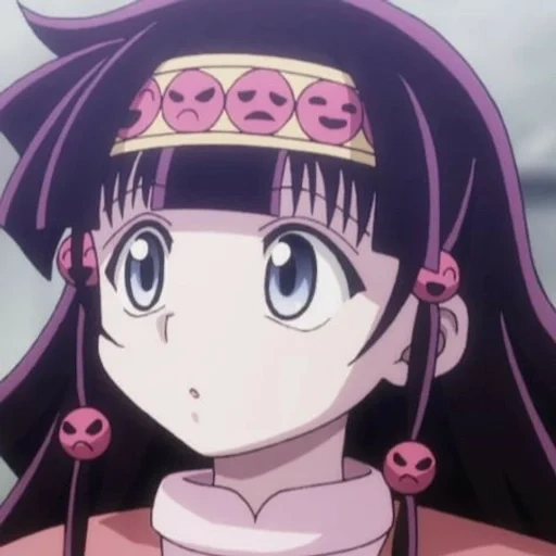 criatividade de animação, alluca zoldick, alluka zoldyck, personagem de anime, hunter hunter alluka skrin