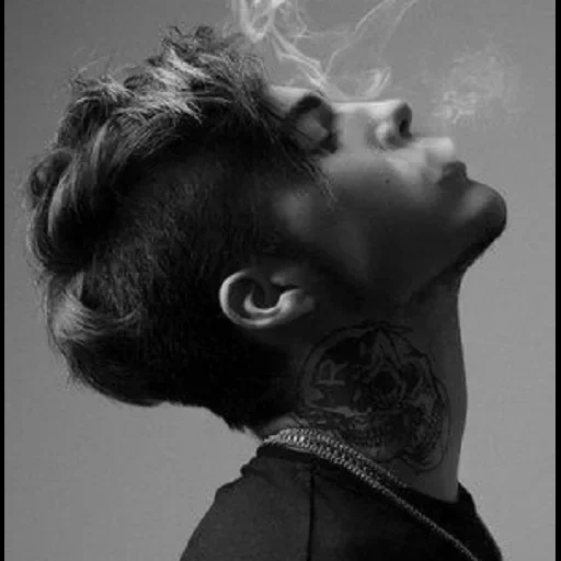 i fell, wattpad, adchoits, male portrait with smoke, the guy with a cigarette is aesthetics
