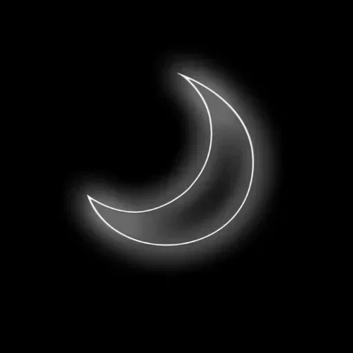 luna, oscuridad, fondo negro, papel tapiz negro, neon moon wallpaper iphone