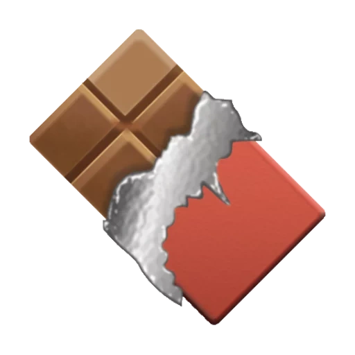 шоколад, шоколадка, эмодзи шоколад, эмоджи шоколад, эмоджи шоколадка