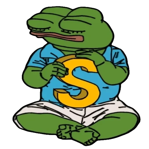 i soldi, pepe toad, pepe toad, pepe frog, pepe è una rana triste