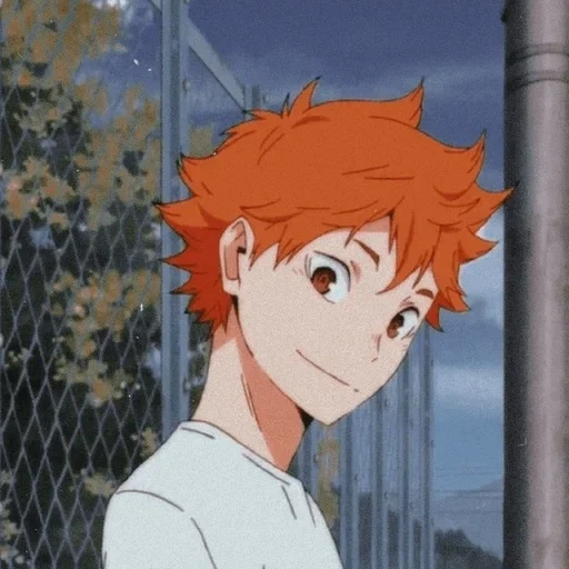 shoyo hinata, natsu hinata, hinata shoyo sorride, pallavolo anime hinata, pallavolo anime di hinata