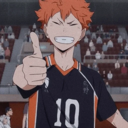 haikyuu, hinata shouyou, sinata volleyball, sinata volleyball, yasuhiro hida's aesthetics