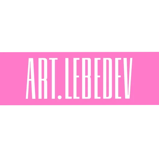der text, das logo, das logo des studios, artemy lebedev atelier finars bank logo, das logo von artemy lebedev studio made in russia