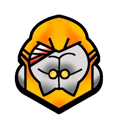 anime, logo del gufo, l'icona di bravo stars, maskot logo owl, owl to the triangle logo