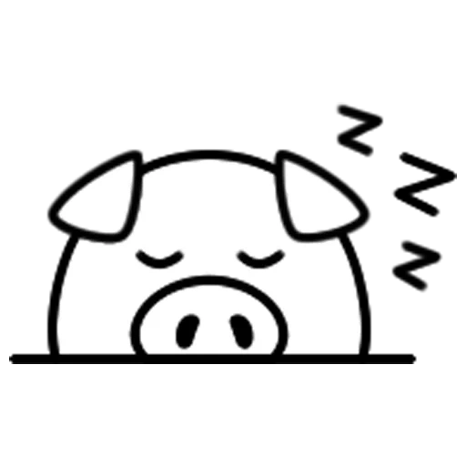 maiale, pig chb, modello di maiale, vettore di maiale, logo di maiale