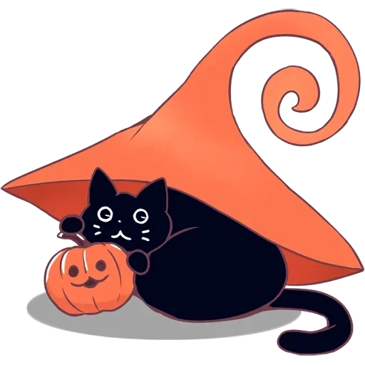 halloween, gato de halloween, gato de halloween, black cat halloween, bebé gatito de halloween