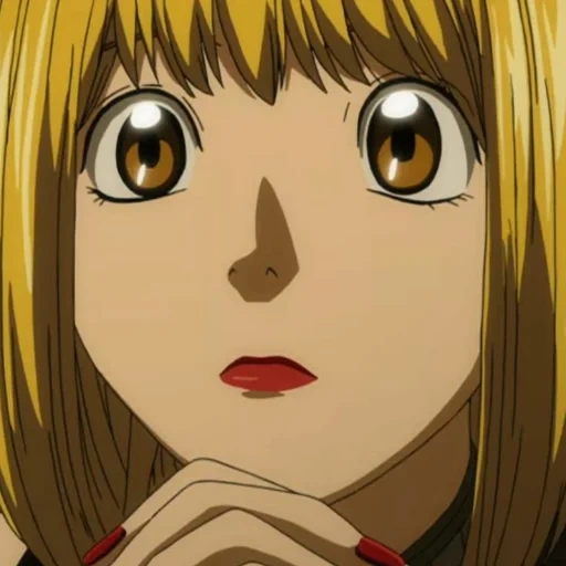 misa anime, aman misa, misa aman, misa amana anime, death note 2006