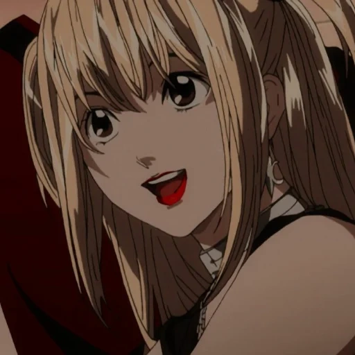 misa, misa aman, death note, anime characters, mis's death notebook