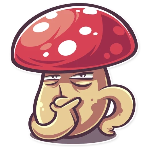 mushrooms, amanita, tomato