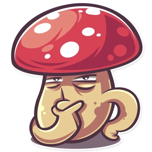 i funghi, amanita-amanita, i pomodori