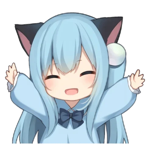 animación, catgirl, día médico, animación neko, animación neko tan