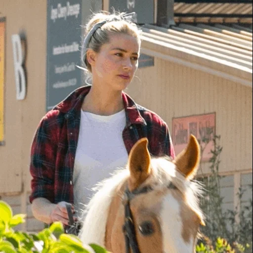 девушка, эмбер хёрд, ласка лошадь, amber heard 2020, шанс эммы фильм 2016