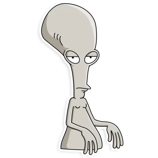 papá americano, roger cat papá americano, roger smith padre americano, la conciencia de roger del padre estadounidense