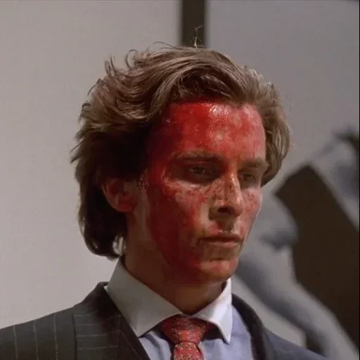 lente de película, patrick bateman, twitter banner, patrick garrow