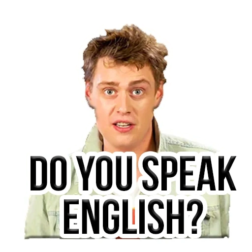 задача, telegram stickers, speak good english, speak english, фрэнки муниз малкольм