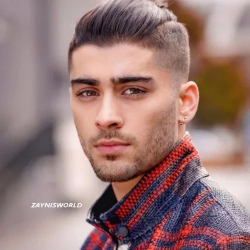 zane, zain malik, zane malik 2021, men's hairstyle, men cut their hair with shaved temples