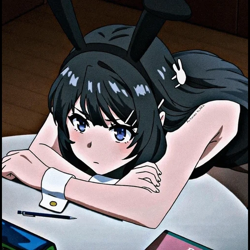 anime anime, anime hit, karakter anime, gadis kelinci senpai, seishun buta yarou wa bunny