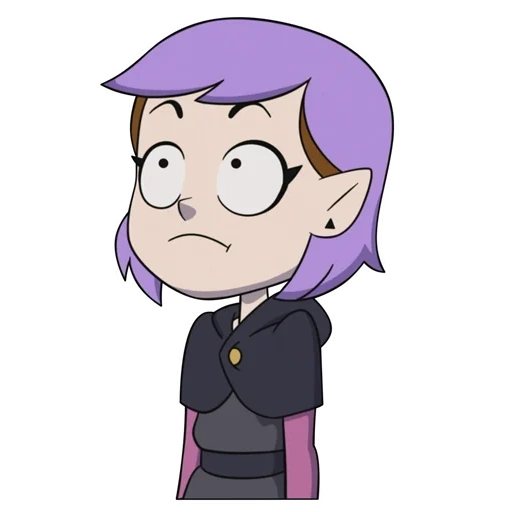 amity, anime, amity blight, amity blight purple hair icon