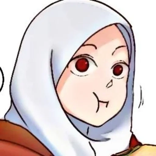 anime, gadis, anime yang lucu, hijab anime, anime girl