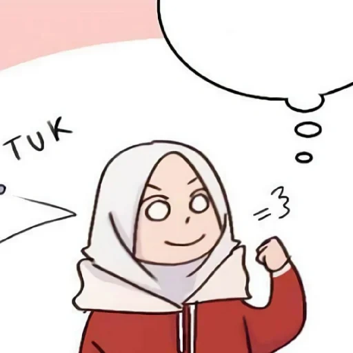 anime, anime, the girl, anime muslim, cartoon anime