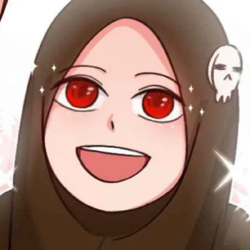 animation, anime, girl, mom hijab, naruto mori girl