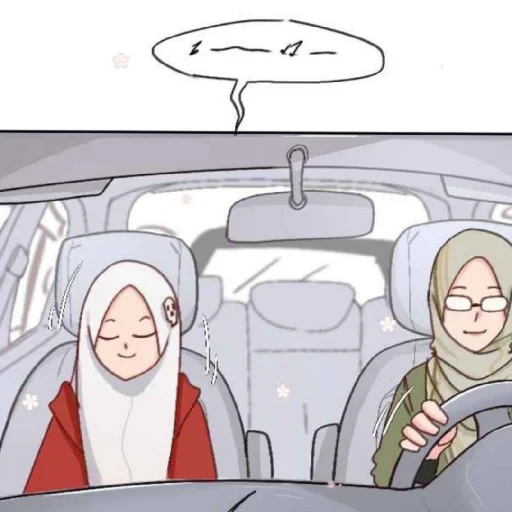 pedido cómico, cómic del autor, chica de arte pop hijab, nadie en particular los cómics color