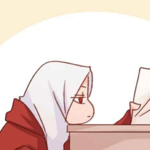 аниме, аниме арты, anime muslim, рисунок аниме, манхва персонажи