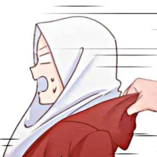 piernas, anime, anime de hijab, chicas de anime, anime musulmán