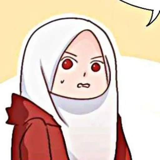 anime, figure, anime de tête d'hijab, anime girl, anime girl