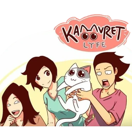 anime, web comic, kamvretcomics