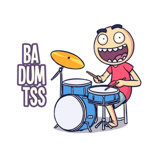tambour, batteur, drummer gif