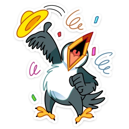 bird, crow, animals, raphael the toucan, pelican cartoon