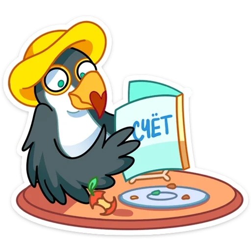 gli uccelli, un tucano, pinguino e uccello, uccello con pizzico, club penguin rewritten