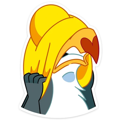 аниме, пингвин, логотип