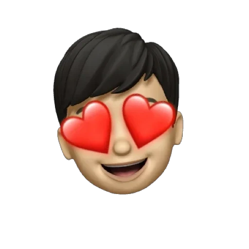 memoji, emoticon di emoticon, emoticon carino, emoticon di iphone, faccina smiley cuore 758*421