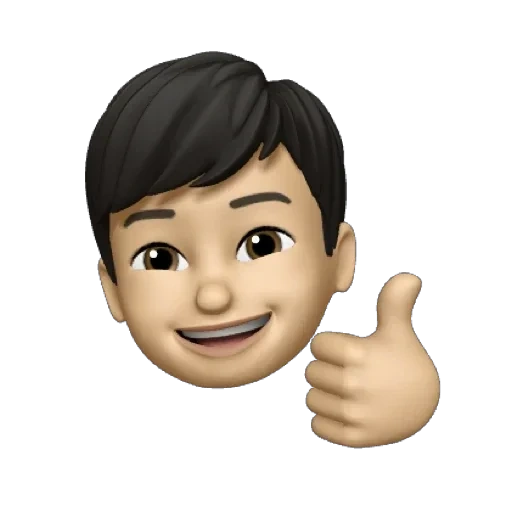 enfrentar, asiático, memoji, predefinição, desenvolvedor