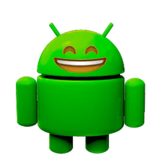 android, icona android, android è il principale, smiley android