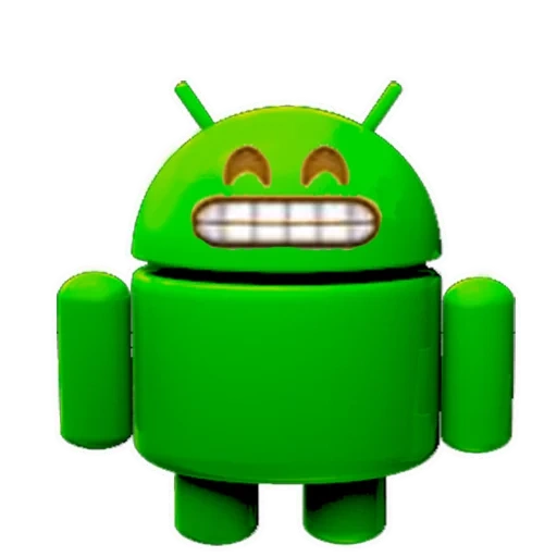 android, écran de téléphone portable, icône de robot, robot maître, mise à niveau d'android