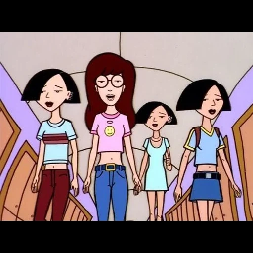 daria, jane daria, série de animação daria, daria morgandorf, série de animação americana daria