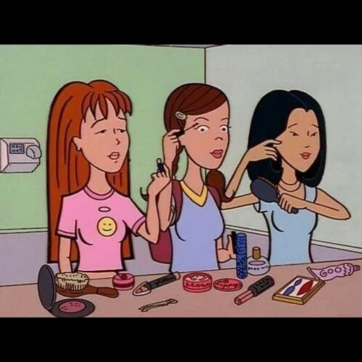 daria, fille enfp, daria mordendorfer, partes de la série animées de daria, école de daria mornngorfer