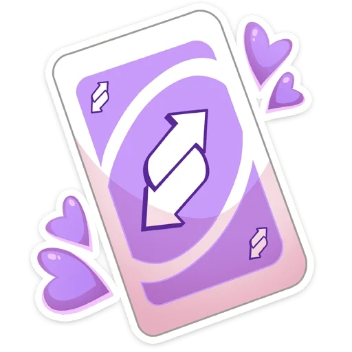 uno card, una carta invertita, uno ka rosa, carta a forma di cuore, una carta invertita rosa