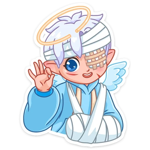 angel, ange-kun, infirmière angel