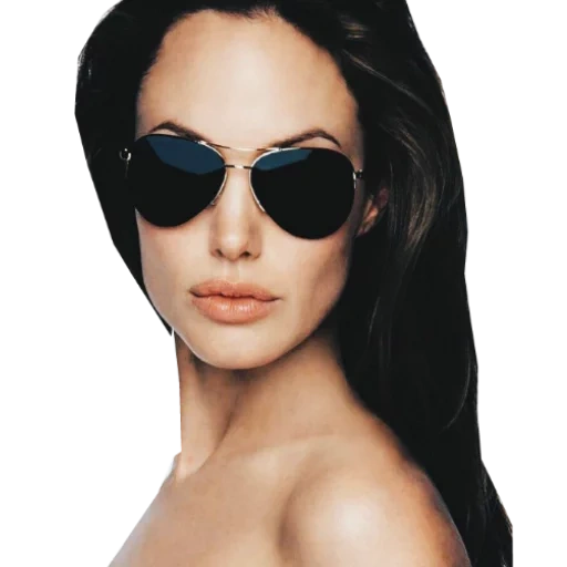 chica, julie ray, la mujer es hermosa, angelina jolie gafas de sol