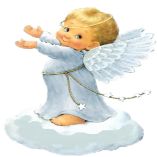ángel ángel, ángel querubín, pequeña postal de ángel, ángel de fondo transparente, pequeño ángel fondo transparente