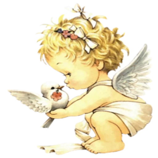 angelo piccione, dolce angioletto, piccoli angeli ricamati, modello di cherubino, beautiful angels
