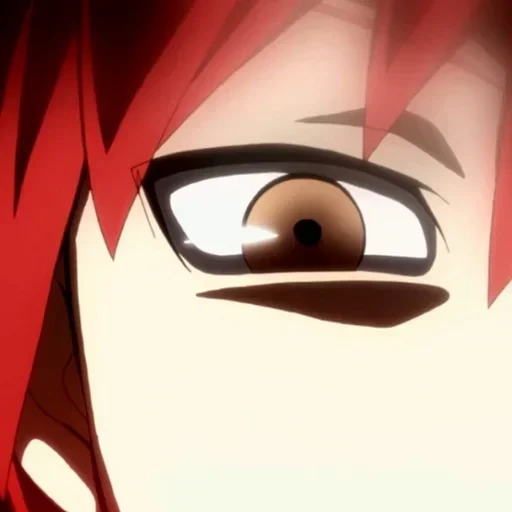 anime, anime clip, anime's eyes, anime characters, akashi seijuro emperor eye