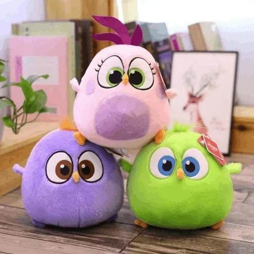 энгри бердз игрушки, angry birds птенчики, сердитые птички игрушки, angry birds hatchlings игрушки, энгри бердс плюшевая птичка 20 см