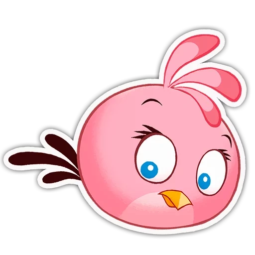 энгри бердз розовая птичка стелла, angry birds, маленькая розовая птичка из энгри бердз, имена розовая птичка из энгри бердз 2, angry birds pop