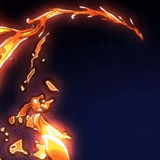 anime, kegelapan, api seni, api anime, air anime api